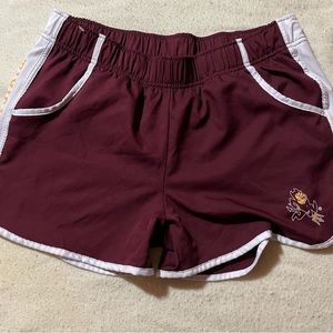 Arizona State Burgundy Shorts Size Large ♥️
